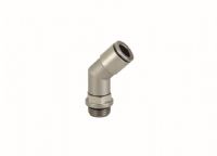 R40 BSPPM Push - In 45 deg. Swivel Elbow